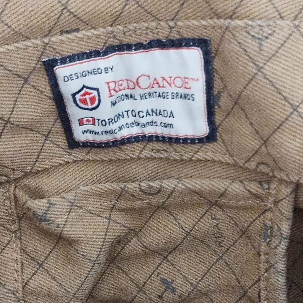 RCAF Canvas Crossbody Bag in Tan